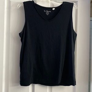 By Chico’s Black Tank Size 2